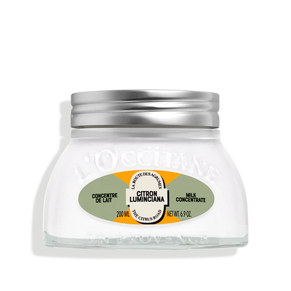 L'Occitane En Provence Citron Luminciana with Almond Oil Milk Concentrate 200ml
