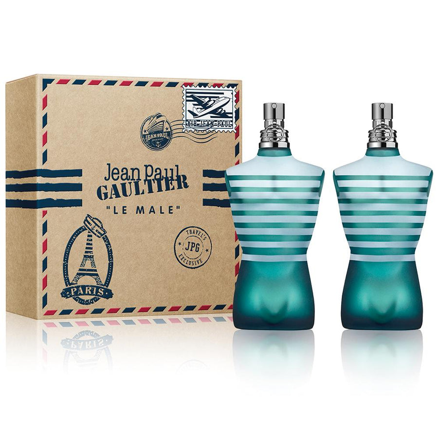Shop now at Beauty Vendor Australia Online -Jean Paul Gaultier Le Male Duo Set 2x40ml EDT - Premium Range from Jean Paul Gaultier - Just $144!