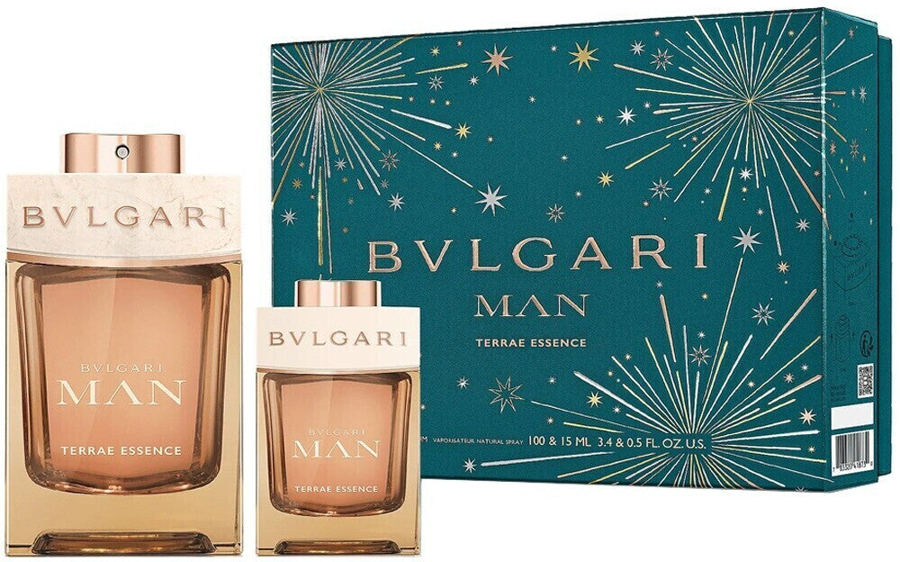 Shop now at Beauty Vendor Australia Online -Bvlgari Man Terrae Essence 100ml EDP 2022 Set - Premium Range from BVLGARI - Just $210!