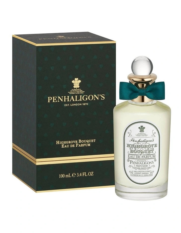 Shop now at Beauty Vendor Australia Online -PENHALIGONS HIGHGROVE BOUQUET EDP 100ML - Premium Range from Penhaligons - Just $375!