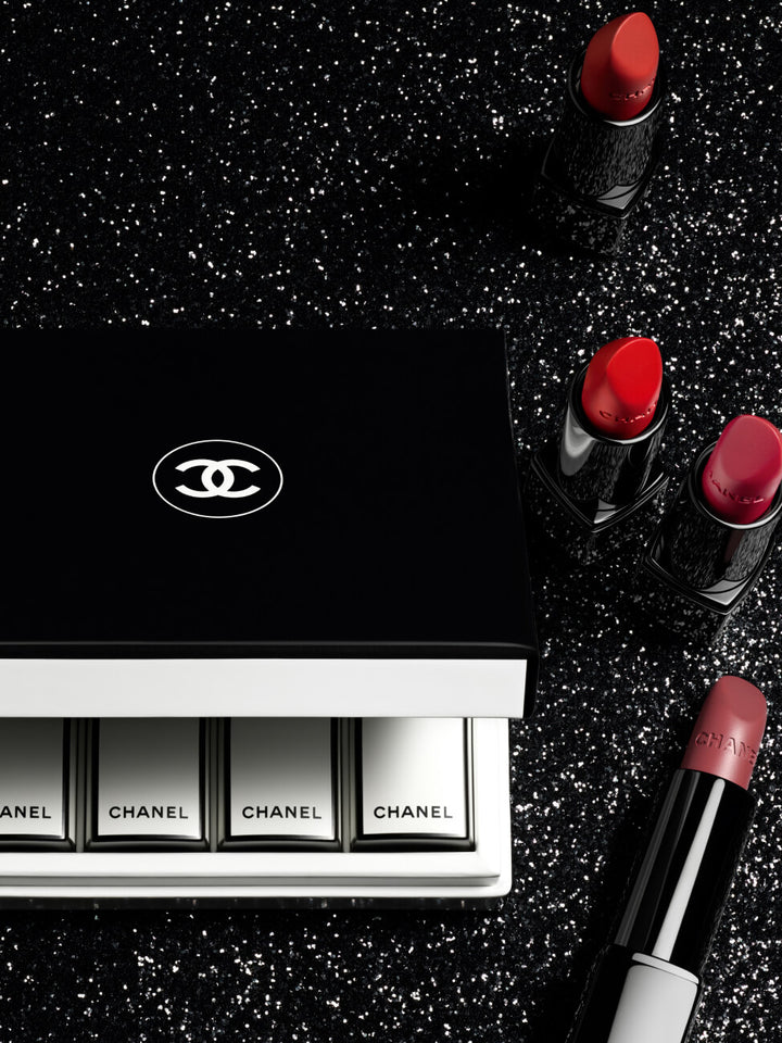 CHANEL ROUGE ALLURE VELVET NUIT BLANCHE SET Limited Edition Set of 4 x 3.5G