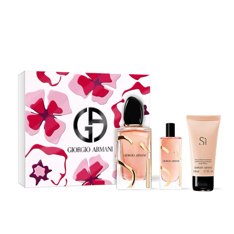 Shop now at Beauty Vendor Australia Online -Giorgio Armani Si EDP Intense 100ml 3 Piece Set - Premium Range from Giorgio Armani - Just $305!