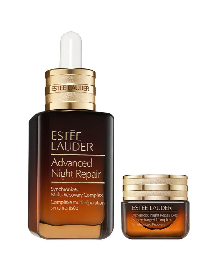 Shop now at Beauty Vendor Australia Online -Estee Lauder Advanced Night Repair Set: Repair Face Serum 50ml+Eye supercharged Gel Cream 15ml - Premium Range from Estee Lauder - Just $270!