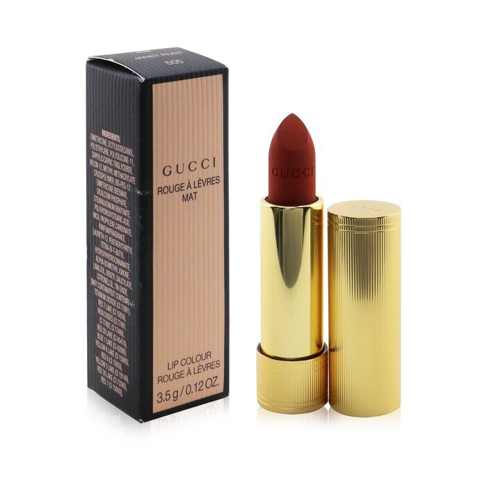 Shop now at Beauty Vendor Australia Online -Gucci Matte Lipstick N° 505 Janet Rust 3.5G - Premium Range from Gucci - Just $72!