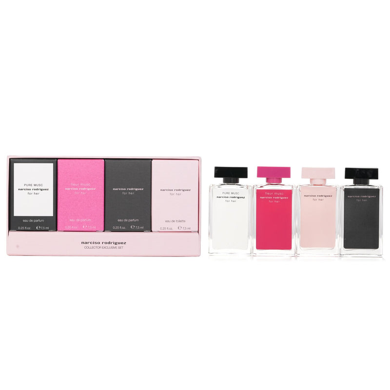 Shop now at Beauty Vendor Australia Online -Narciso Rodriguez For Her Miniatures Collection Coffret - Premium Range from Narciso Rodriguez - Just $99.99!