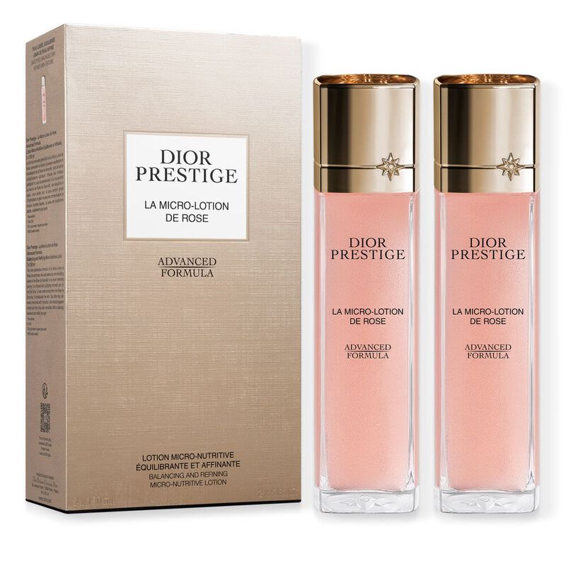 Shop now at Beauty Vendor Australia Online -Dior Prestige Set : 2 x La Micro Lotion De Rose Advanced Bottle 150ml - Premium Range from Dior - Just $460!