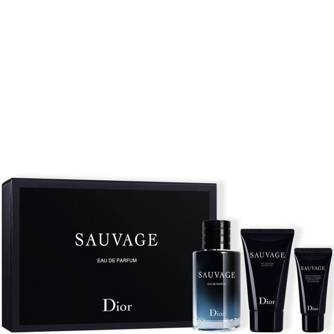 Dior Sauvage Eau De Parfum 60ML 3pc Set (60ml/ShowerGel/Moisturiser)