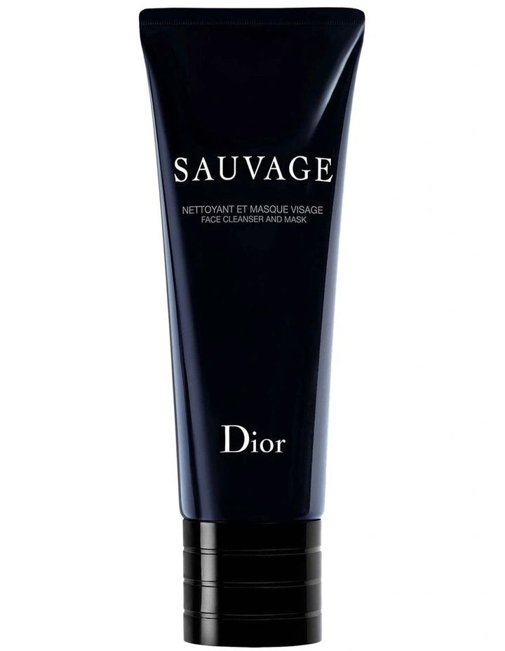 Shop now at Beauty Vendor Australia Online -DIOR Sauvage 2 in 1 Cleanser And Face Mask 125ml - Premium Range from Dior - Just $72.99!