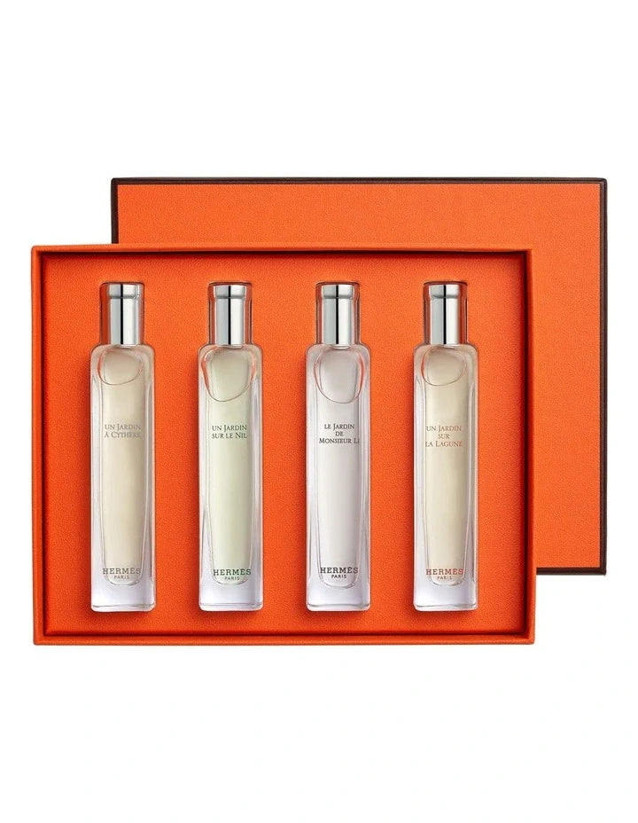 Shop now at Beauty Vendor Australia Online -HERMES Jardin Collection Nomad Set 4 x 15ml - Premium Range from Hermes - Just $190!