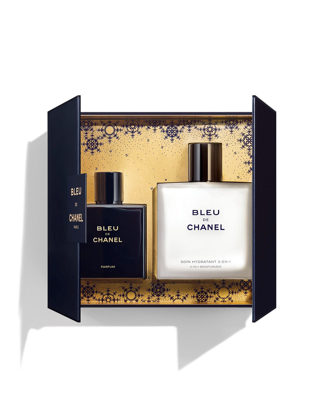 Chanel Bleu 50ml Parfum & 3 in 1 Moisturizer 90ml Giftset