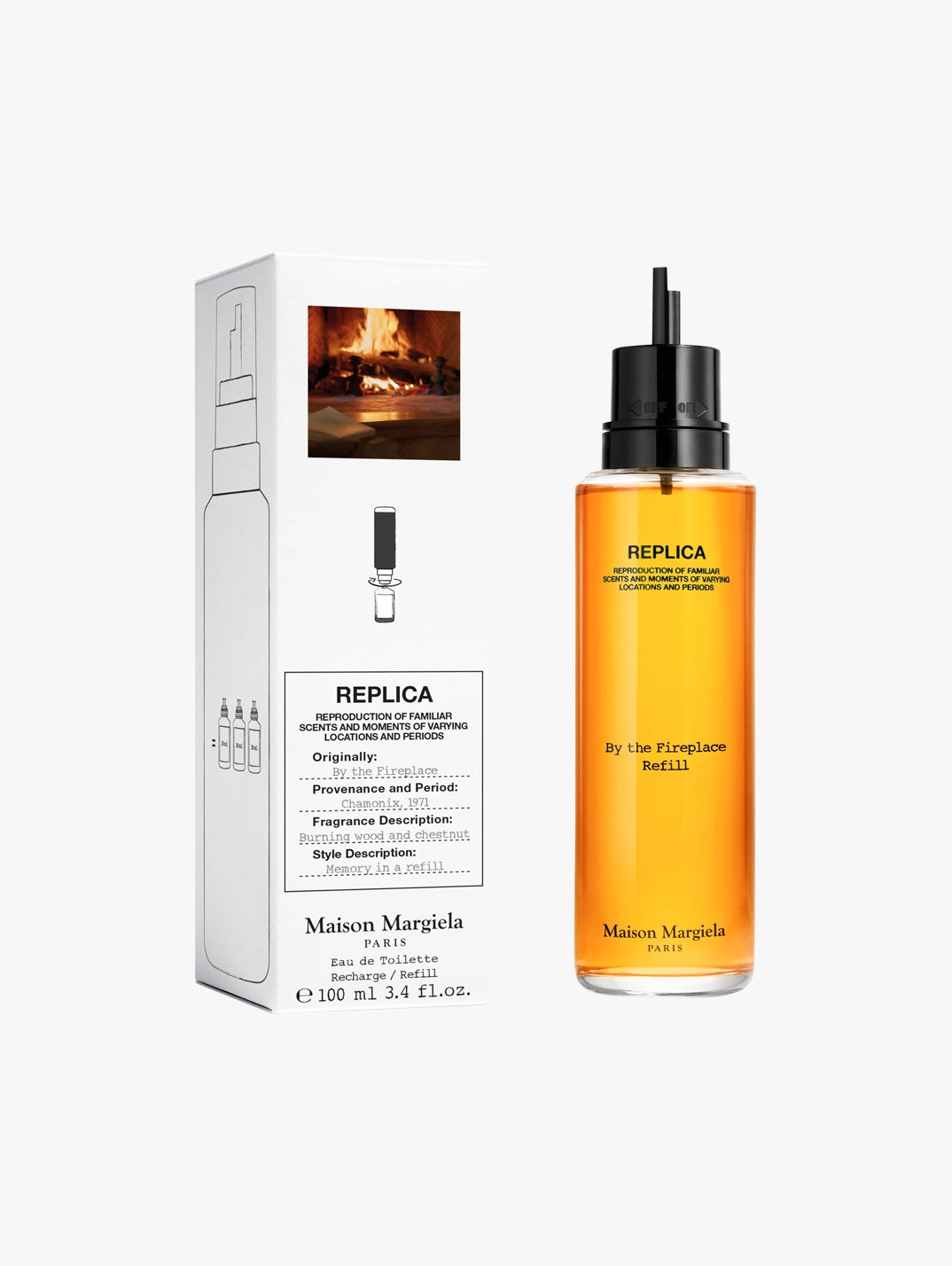 Shop now at Beauty Vendor Australia Online -Maison Margiela Replica By the fire place Refill 100ml - Premium Range from Maison Margiela - Just $173!