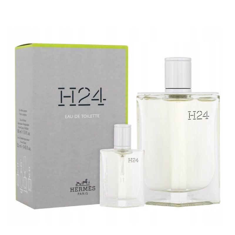 Shop now at Beauty Vendor Australia Online -Hermes H24 Travel Set : EDT 100ml + EDT 12.5ml - Premium Range from Hermes - Just $175!