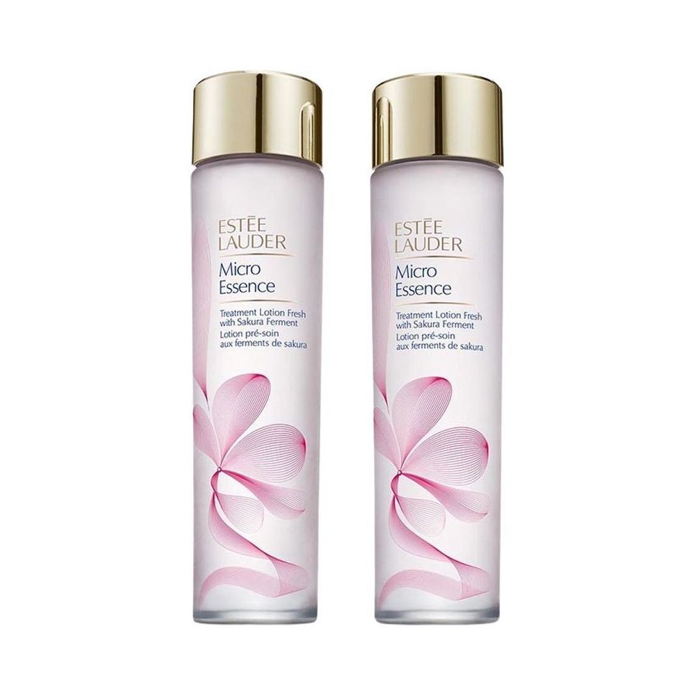 Shop now at Beauty Vendor Australia Online -Estee Lauder Micro Essence Set : 2x Treatment Lotion Fresh with Sakura Ferment 200ml - Premium Range from Estee Lauder - Just $399.99!