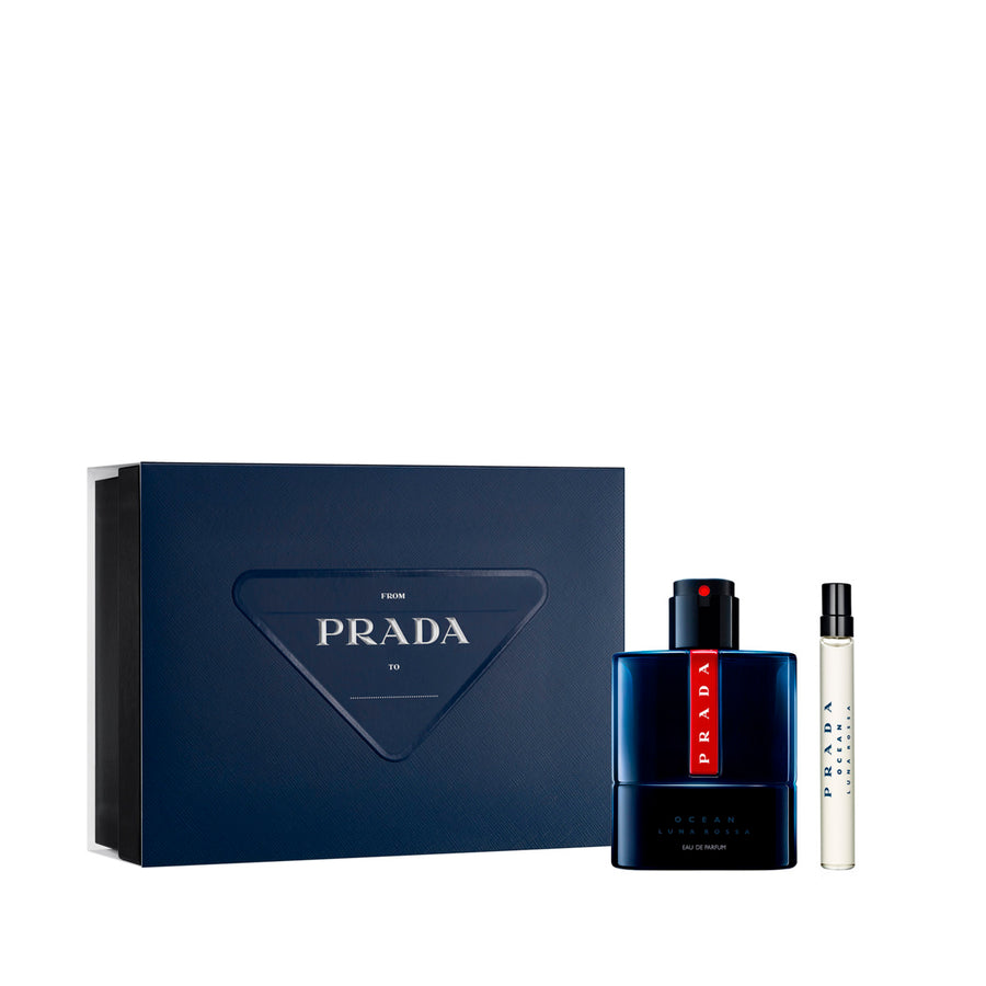 Shop now at Beauty Vendor Australia Online -Prada Luna Rossa Ocean Eau de Parfum Set 100ml + 10ml - Premium Range from Prada - Just $220!