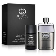 Shop now at Beauty Vendor Australia Online -Gucci Guilty pour Homme Set : Eau de Toilette 90 ml + Deodorant Stick 75 ml - Premium Range from Gucci - Just $189.99!