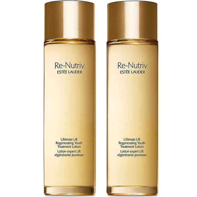 Shop now at Beauty Vendor Australia Online -Estée Lauder Re-Nutriv Ultimate Lift Regene Set : 2x Treatment Lotion 200ml - Premium Range from Estee Lauder - Just $550!