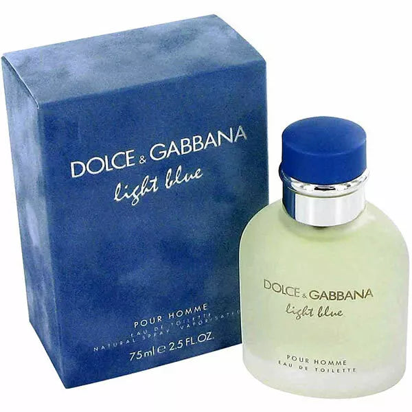 Shop now at Beauty Vendor Australia Online -Dolce & Gabbana For Men Light Blue Pour Homme Eau de Toilette 75ml - Premium Range from Dolce & Gabbana - Just $124.99!