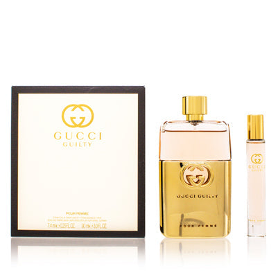 Shop now at Beauty Vendor Australia Online -GUCCI GUILTY POUR FEMME EDP 90ML + EDP 7.4ML GIFT SET - Premium Range from Gucci - Just $199.99!